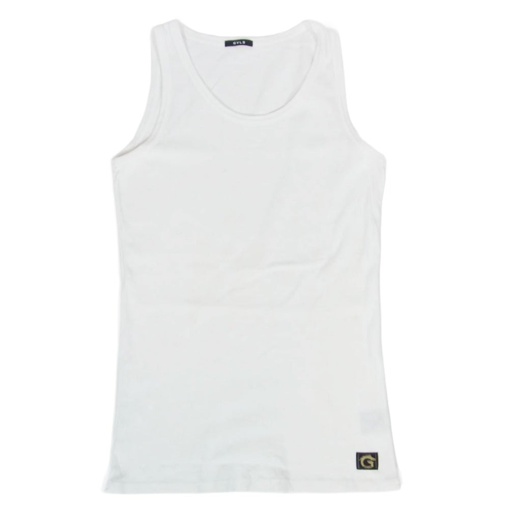 GAVIAL ガヴィル GVLS TANKTOP ロゴパッチ タンクトップ ホワイト系 L【中古】