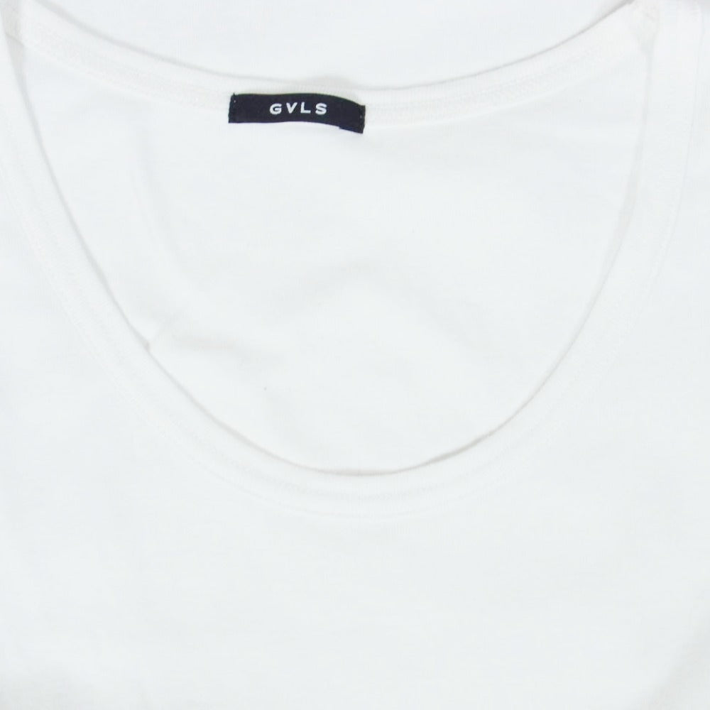 GAVIAL ガヴィル GVLS TANKTOP ロゴパッチ タンクトップ ホワイト系 L【中古】