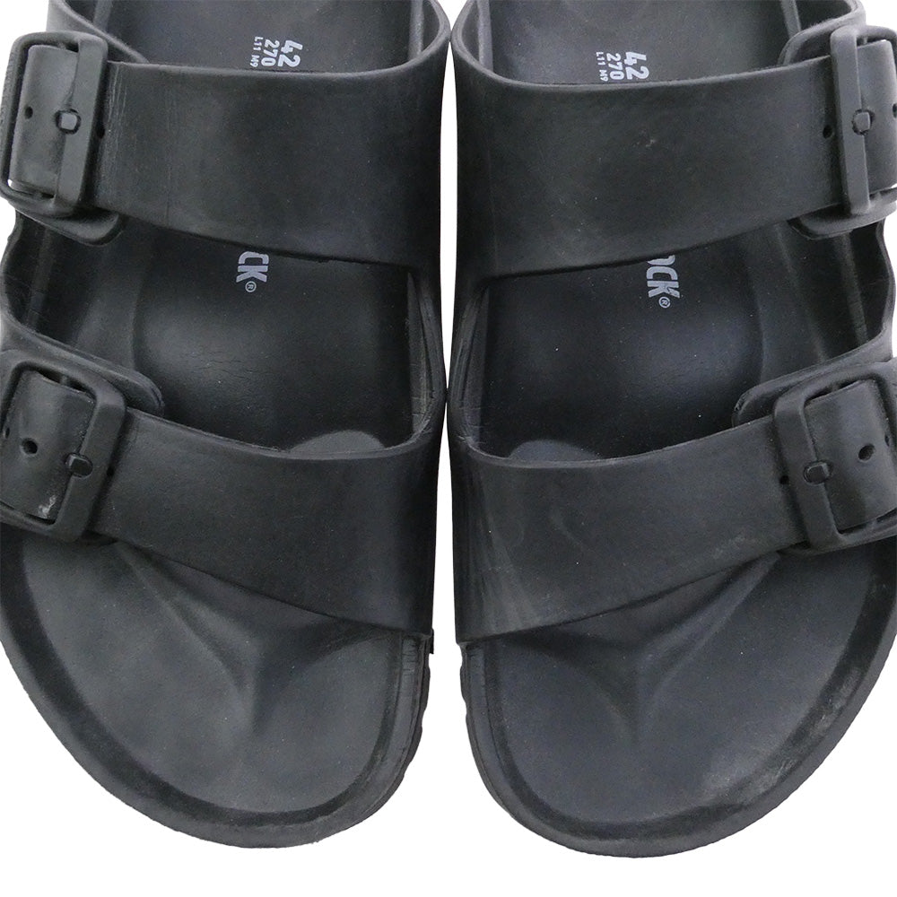 BIRKENSTOCK ビルケンシュトック Arizona EVA アリゾナ サンダル ブラック系 27cm【中古】