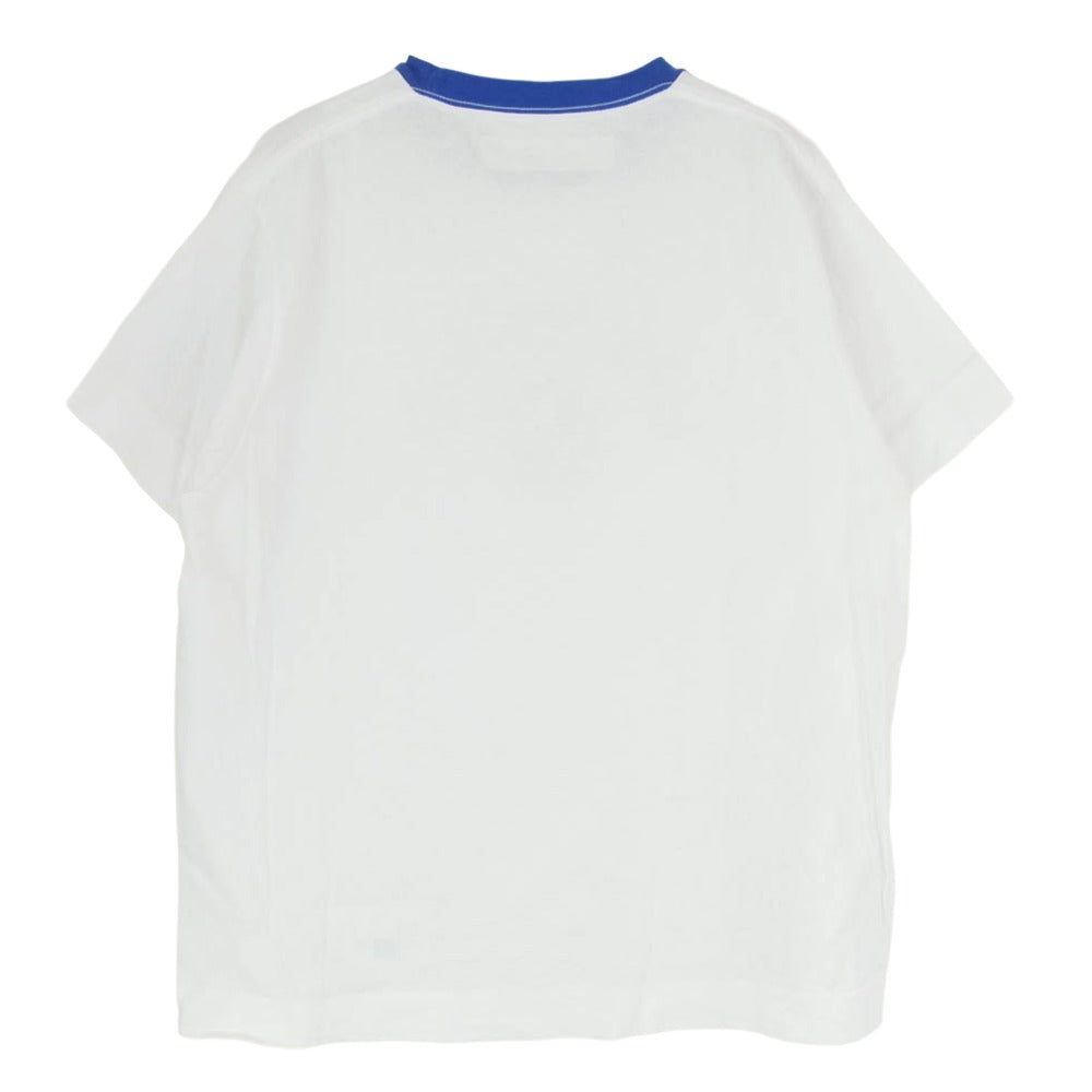 ネセサリーオアアンネセサリー ALPHA リンガー クルーネック 半袖 Tシャツ ホワイト系 L【中古】