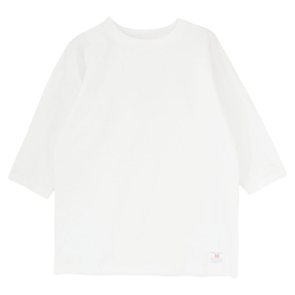 ワーカーズ FOOTBALL T フッドボール ショートスリーブ Tシャツ カットソー ホワイト系 M【中古】