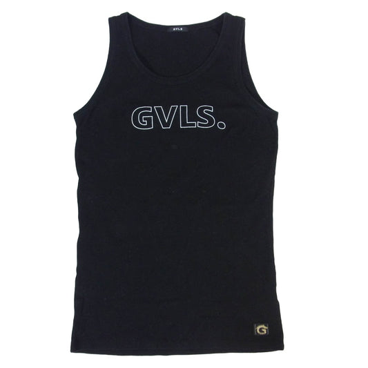 GAVIAL ガヴィル GVLS TANKTOP ロゴプリント タンクトップ ブラック系 L【中古】