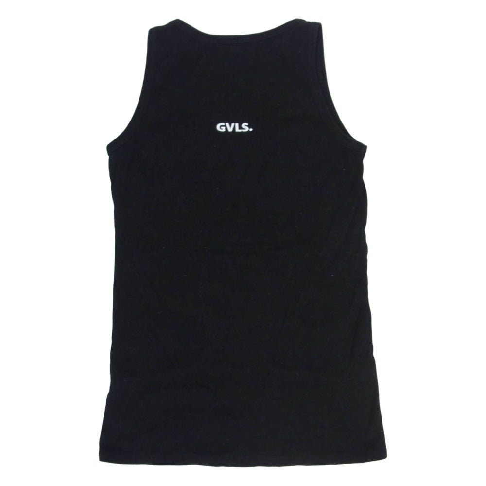 GAVIAL ガヴィル GVLS TANKTOP ロゴプリント タンクトップ ブラック系 L【中古】