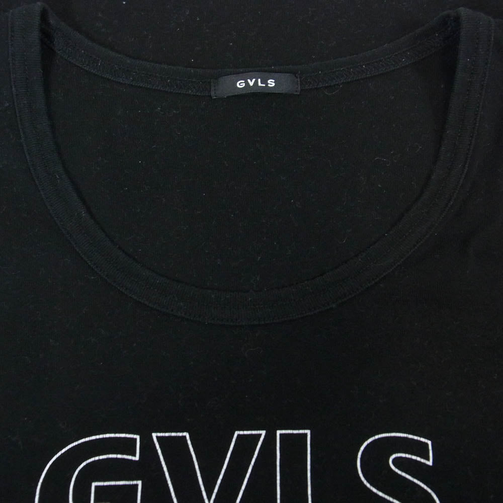 GAVIAL ガヴィル GVLS TANKTOP ロゴプリント タンクトップ ブラック系 L【中古】