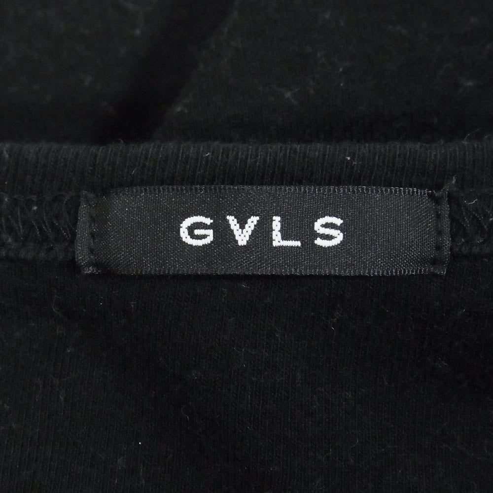 GAVIAL ガヴィル GVLS TANKTOP ロゴプリント タンクトップ ブラック系 L【中古】