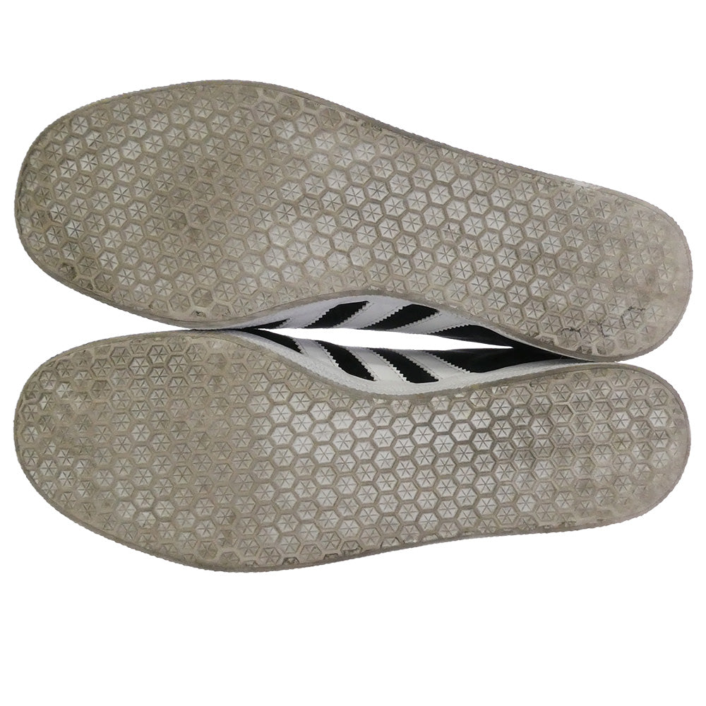 adidas アディダス BB5476 GAZELLE ガゼル ローカット スニーカー ブラック系 ホワイト系 27.5cm【中古】
