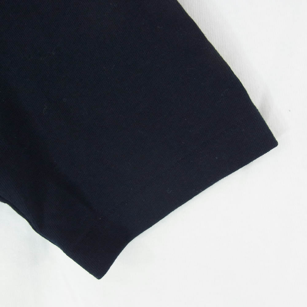 ワーカーズ FOOTBALL T SOLID フッドボール Tシャツ カットソー 2TONE ブラック系 M【中古】