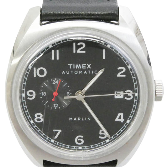 TIMEX タイメックス TW2V62100 Marlin Jet Automatic マリーン ジェット オートマティック 時計 ウォッチ ブラック系 シルバー系【中古】