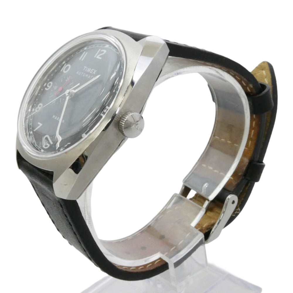TIMEX タイメックス TW2V62100 Marlin Jet Automatic マリーン ジェット オートマティック 時計 ウォッチ ブラック系 シルバー系【中古】