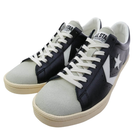 CONVERSE コンバース Pro Leather J VTG OX 50th Anniversary ブラック系 グレー系 27.5cm【極上美品】【中古】