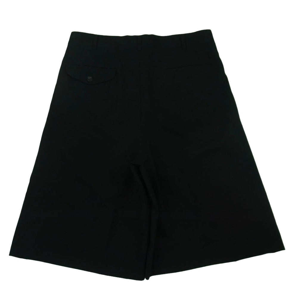 COMME des GARCONS HOMME PLUS コムデギャルソンオムプリュス PE-P019 Orlando期 オーランドー 3タック ショーツ ハーフ パンツ ブラック系 M【中古】