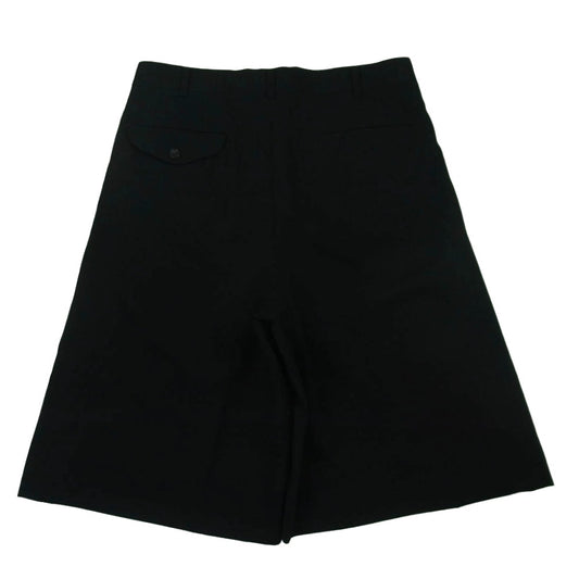 COMME des GARCONS HOMME PLUS コムデギャルソンオムプリュス PE-P019 Orlando期 オーランドー 3タック ショーツ ハーフ パンツ ブラック系 M【中古】