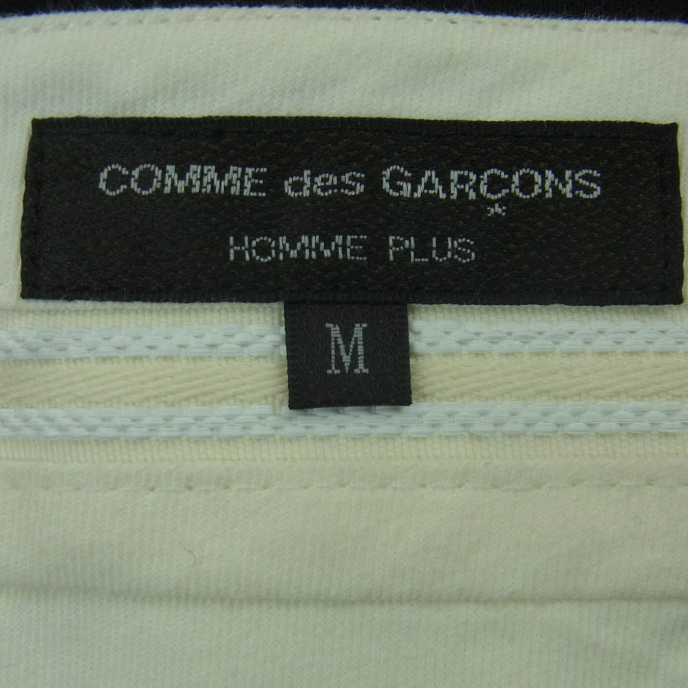 COMME des GARCONS HOMME PLUS コムデギャルソンオムプリュス PE-P019 Orlando期 オーランドー 3タック ショーツ ハーフ パンツ ブラック系 M【中古】