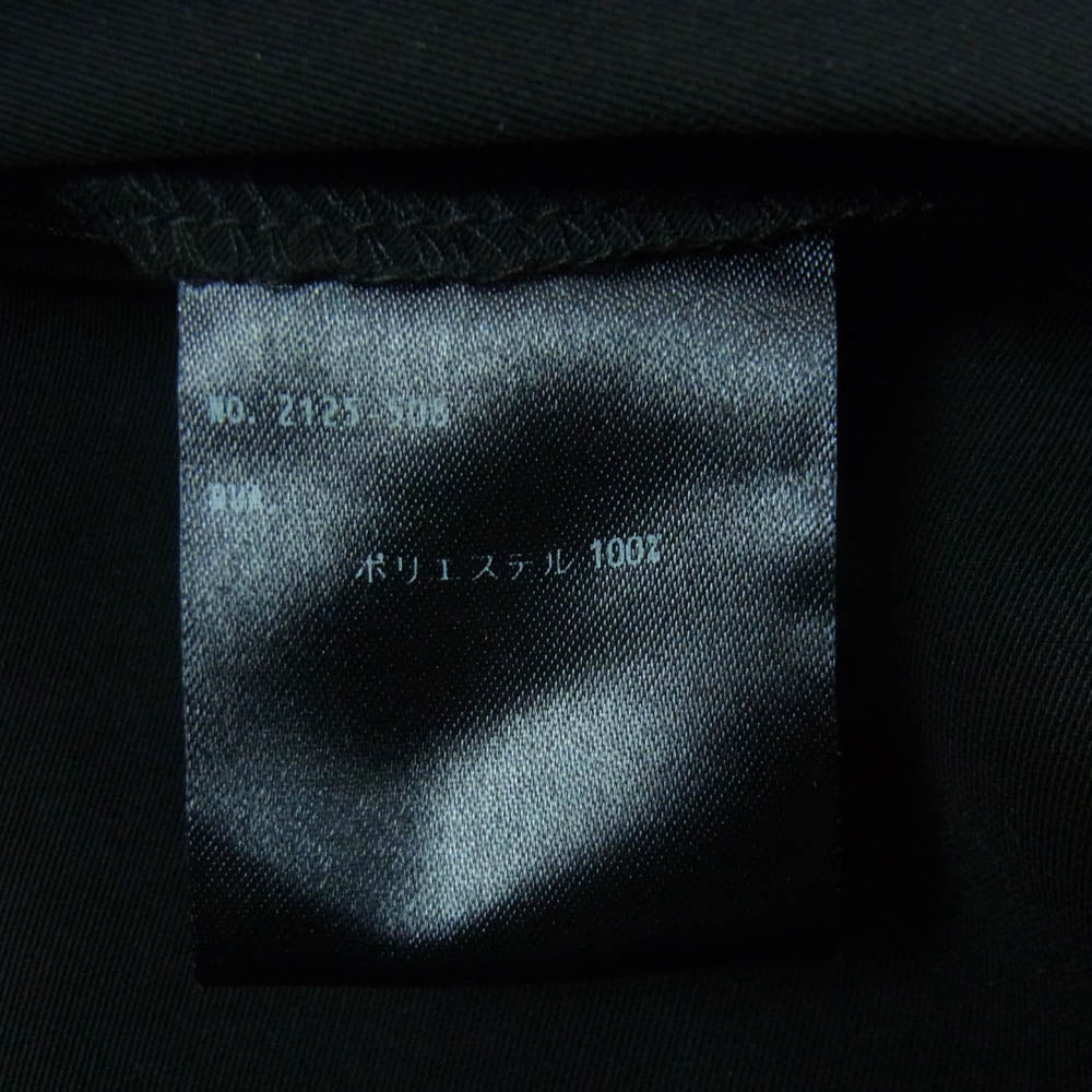 LAD MUSICIAN ラッドミュージシャン 2125-508 POLYESTER TWILL STRAIGHT PANTS ポリエステル ツイル ストレート イージー パンツ ブラック系 42【美品】【中古】
