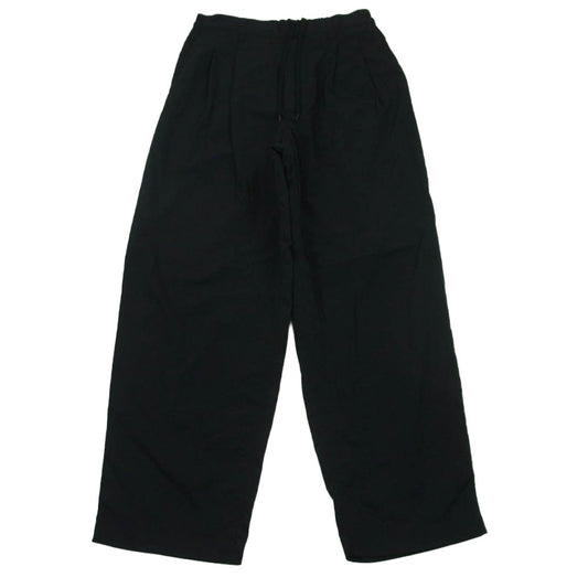 ssstein シュタイン ST.1278 WINDPROOF NYLON WIDE EASY TROUSERS ウィンドプルーフ ナイロン ワイド イージー トラウザーズ パンツ ブラック系 S【美品】【中古】