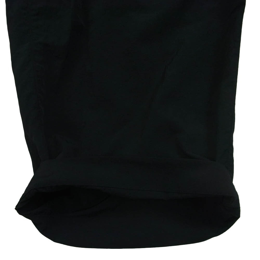 ssstein シュタイン ST.1278 WINDPROOF NYLON WIDE EASY TROUSERS ウィンドプルーフ ナイロン ワイド イージー トラウザーズ パンツ ブラック系 S【美品】【中古】