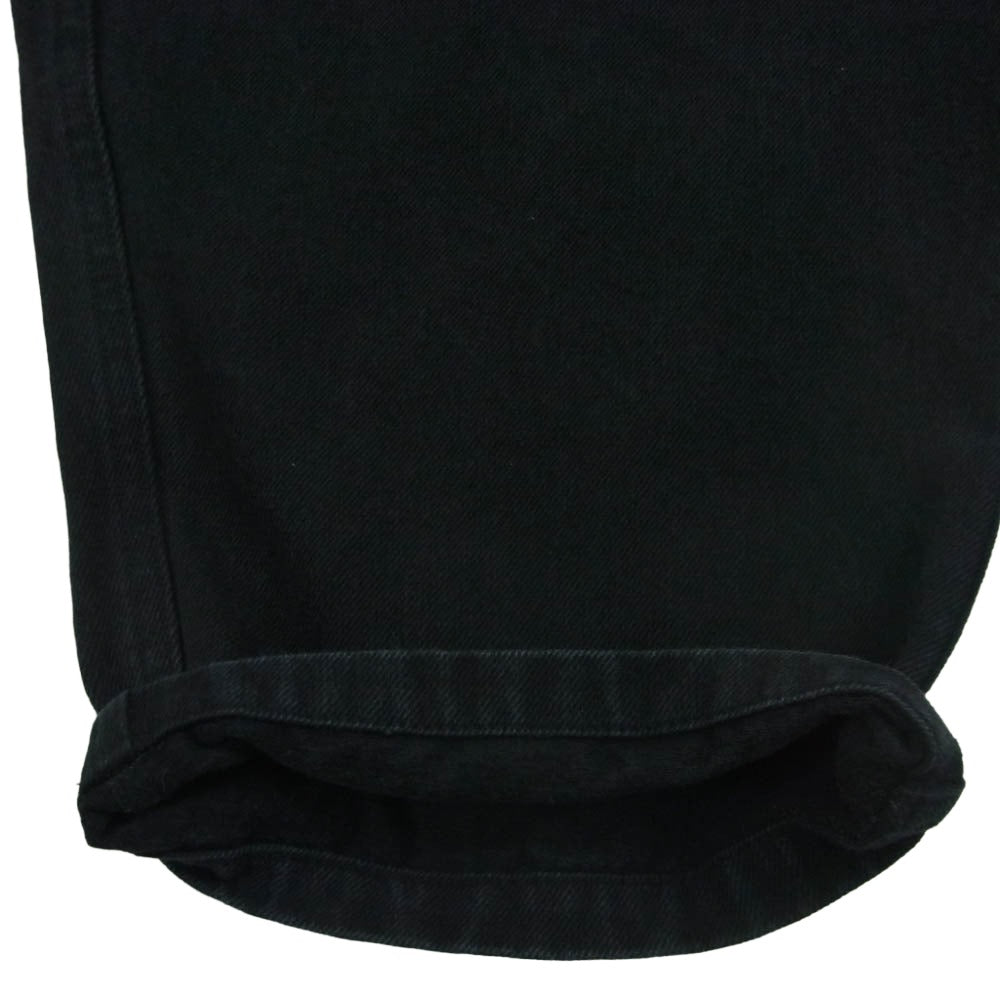 COMOLI コモリ 25SS B01-03009 ブラックドリル テーパード パンツ 日本製 ダークグレー系 黒に近いダークグレー系 1【中古】