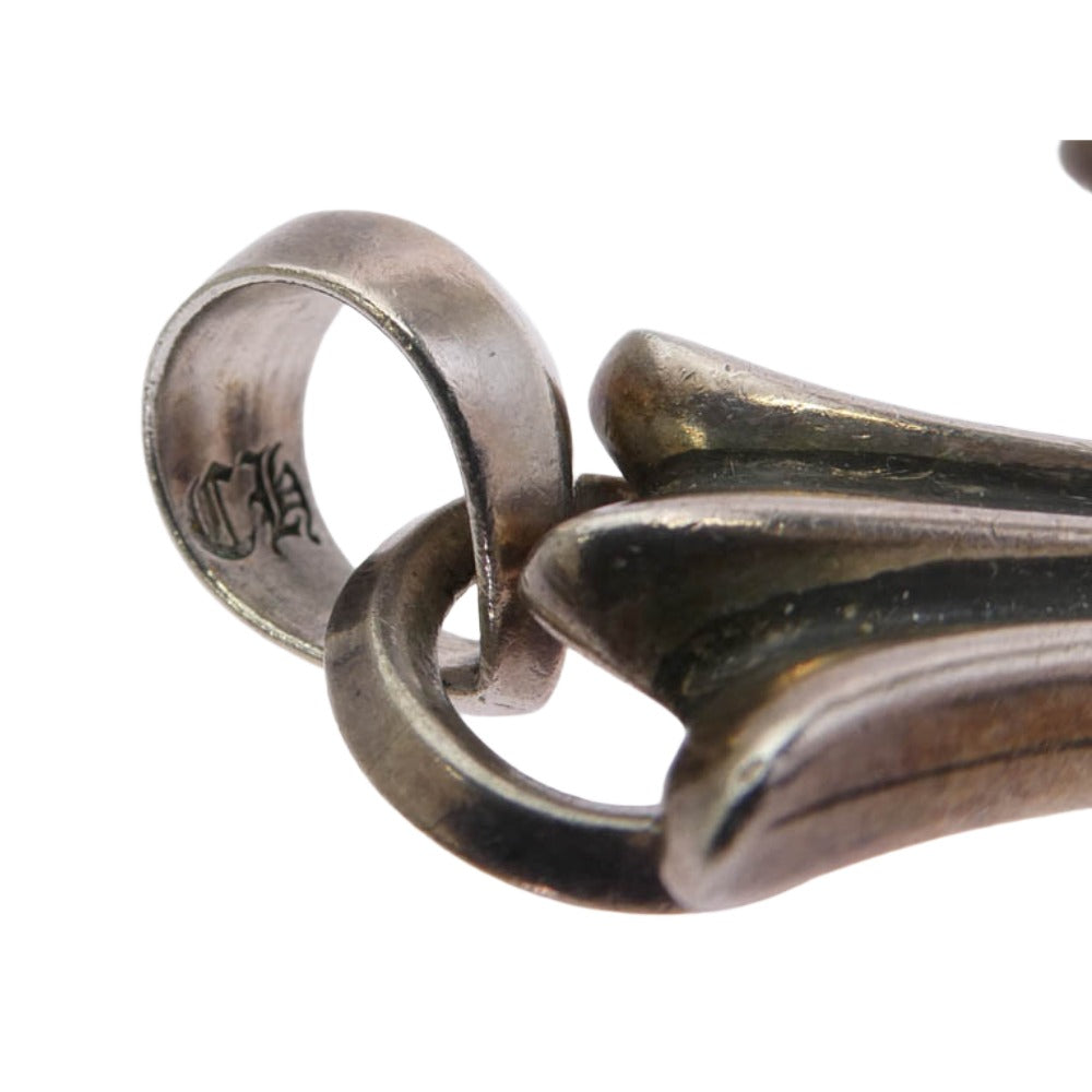 CHROME HEARTS クロムハーツ（原本有） CH CRS LG W BALE ラージCHクロス Wベイル ペンダント トップ シルバー系【中古】