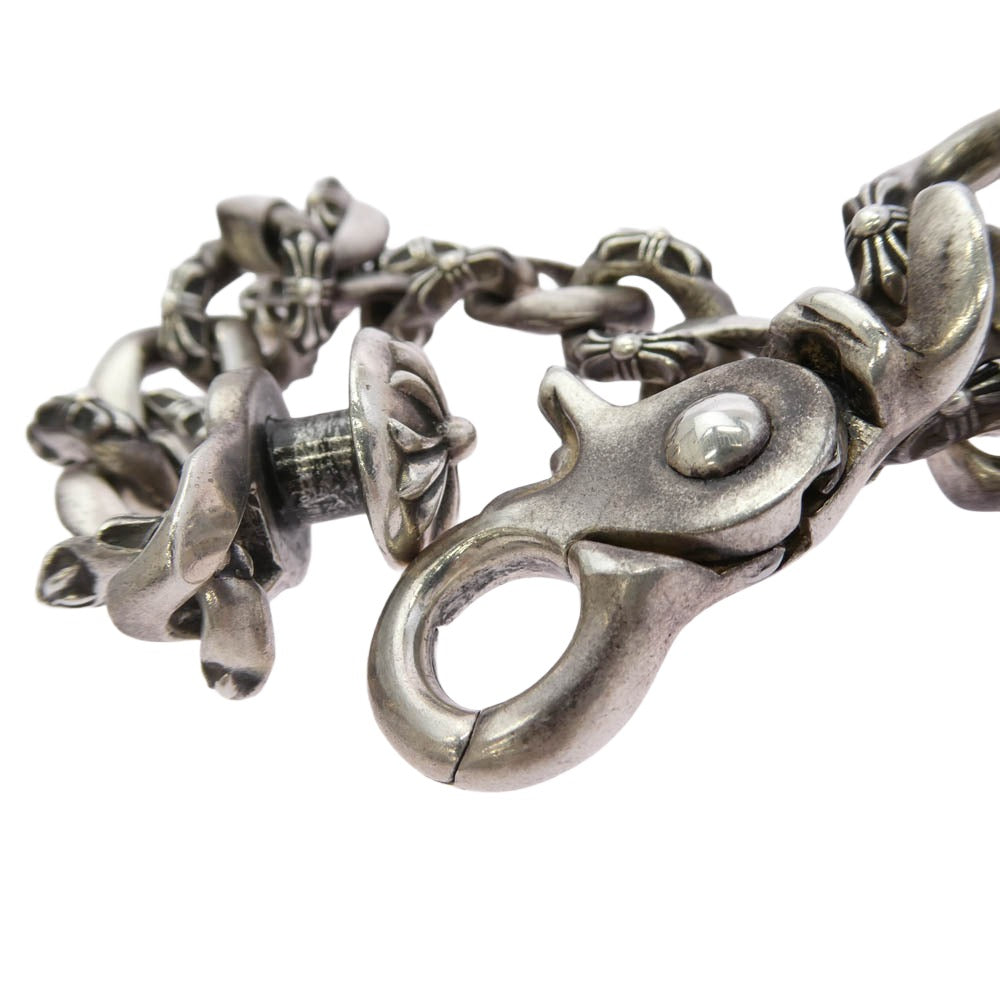 CHROME HEARTS クロムハーツ（原本有） FNCY CHN LNK 15LINK ファンシー リンク クリップ ブレスレット 15リンク シルバー系【中古】