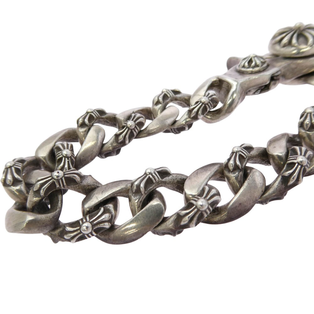 CHROME HEARTS クロムハーツ（原本有） FNCY CHN LNK 15LINK ファンシー リンク クリップ ブレスレット 15リンク シルバー系【中古】