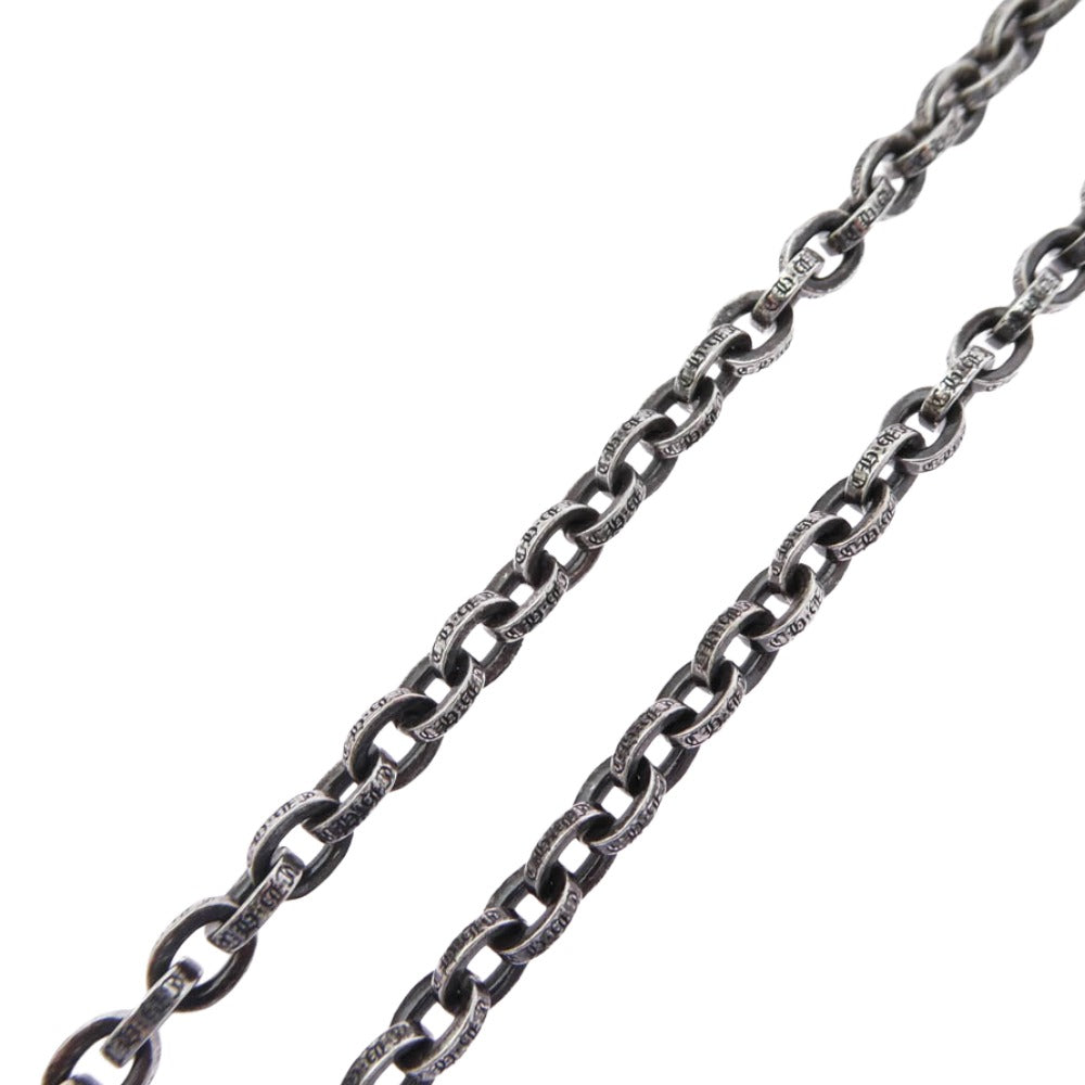 CHROME HEARTS クロムハーツ（原本無） PAPER CHAIN 24 ペーパーチェーン ネックレス 24inch 24インチ シルバー系【美品】【中古】