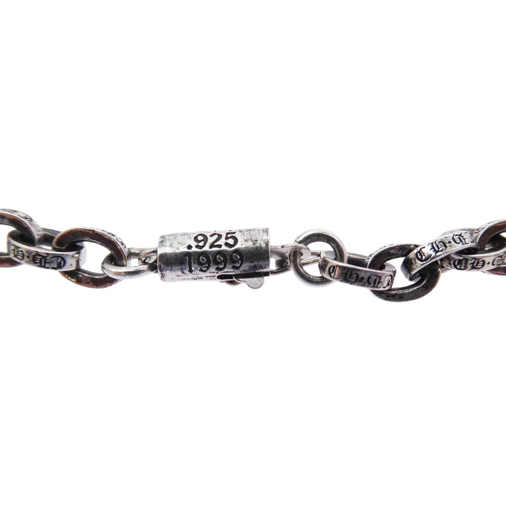 CHROME HEARTS クロムハーツ（原本無） 20inch PAPER CHAIN ペーパーチェーン 20インチ ネックレス シルバー系【美品】【中古】
