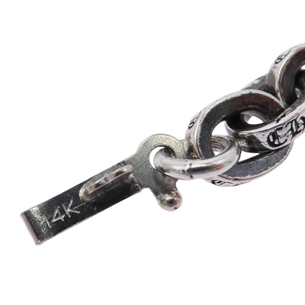 CHROME HEARTS クロムハーツ（原本無） 20inch PAPER CHAIN ペーパーチェーン 20インチ ネックレス シルバー系【美品】【中古】