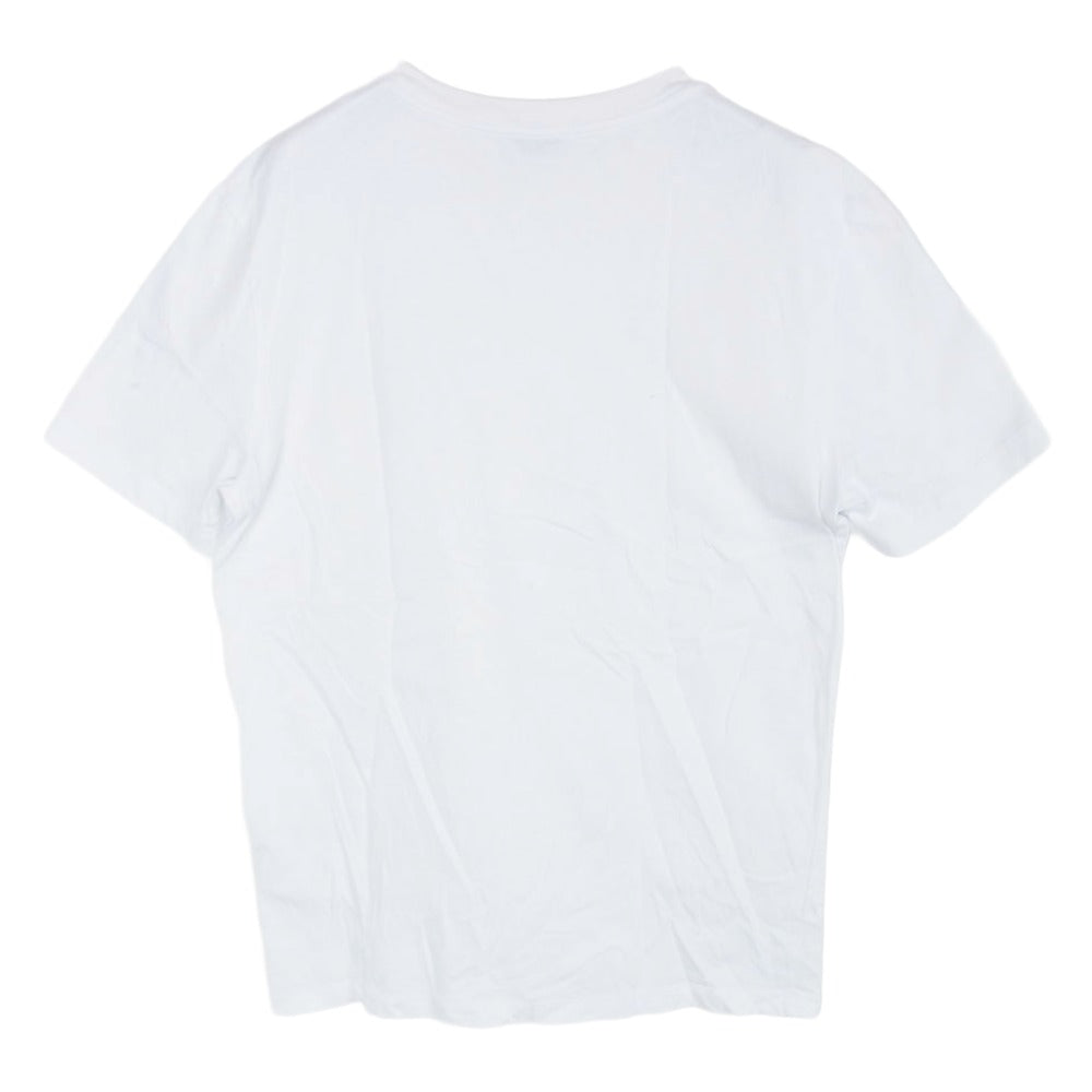 MONCLER モンクレール G20918C00055 MAGLIA T-SHIRT マグリア 半袖 Tシャツ ホワイト系 M【中古】