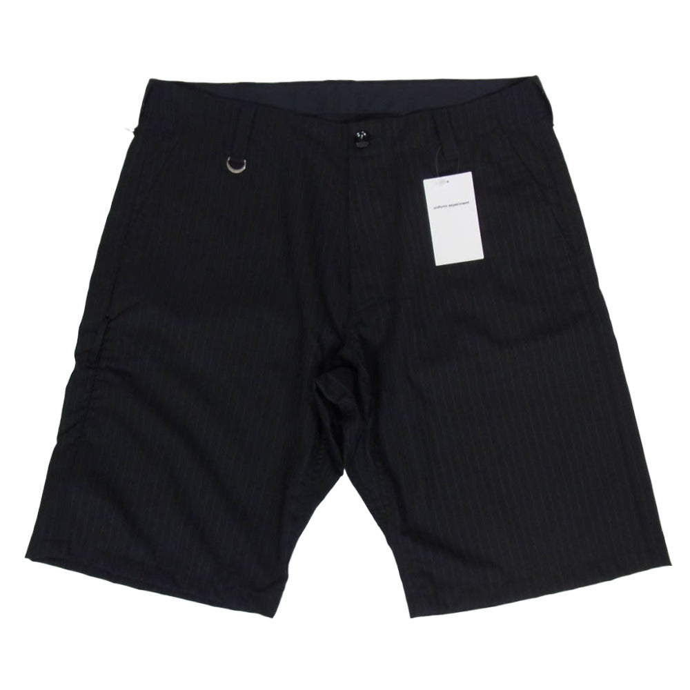 uniform experiment ユニフォームエクスペリメント 22SS UE-220022 WOOL RELAX FIT SHORTS ウール リラックス フィット ショーツ ショート ハーフ パンツ ブラック系 4【中古】