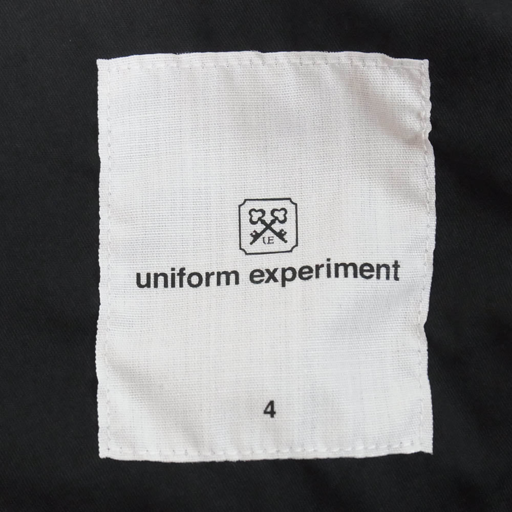 uniform experiment ユニフォームエクスペリメント 22SS UE-220022 WOOL RELAX FIT SHORTS ウール リラックス フィット ショーツ ショート ハーフ パンツ ブラック系 4【中古】