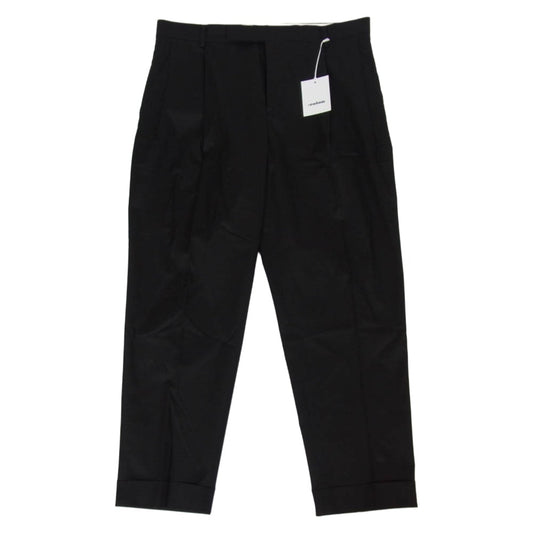 コロン CP225-004 Stretch Chino 2tuck 2タック 2アウトプリーツ ストレッチ チノ テーパード ワークパンツ ブラック系 5【美品】【中古】