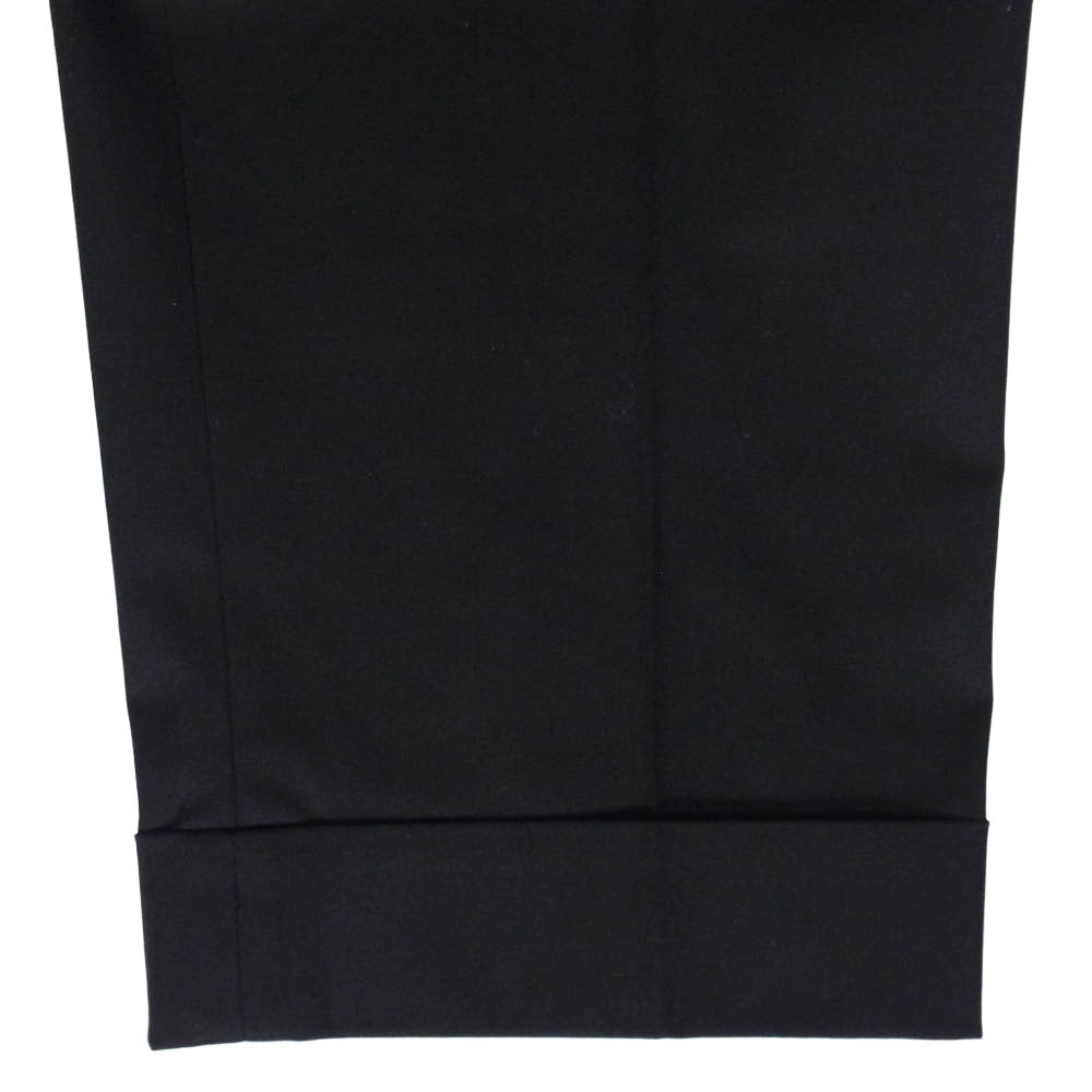 コロン CP225-004 Stretch Chino 2tuck 2タック 2アウトプリーツ ストレッチ チノ テーパード ワークパンツ ブラック系 5【美品】【中古】