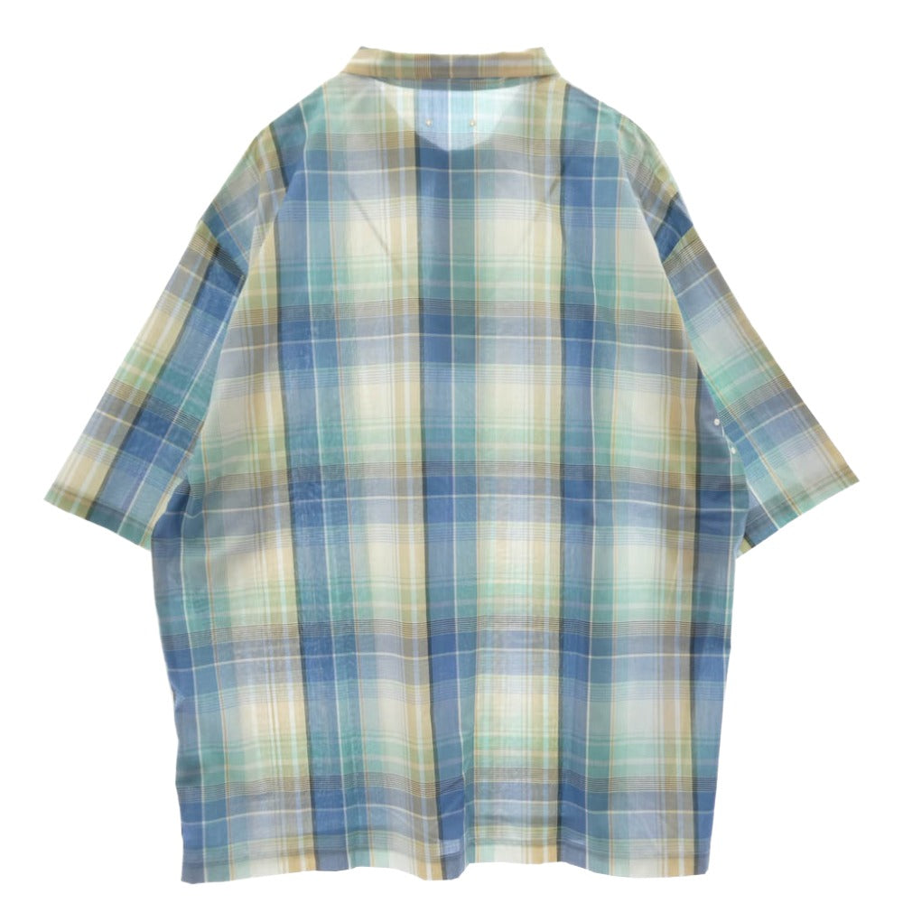 SOPHNET. ソフネット SOPH-240033 S/S PULLOVER SHIRT 半袖 プルオーバー シャツ ライトブルー系 XL【美品】【中古】