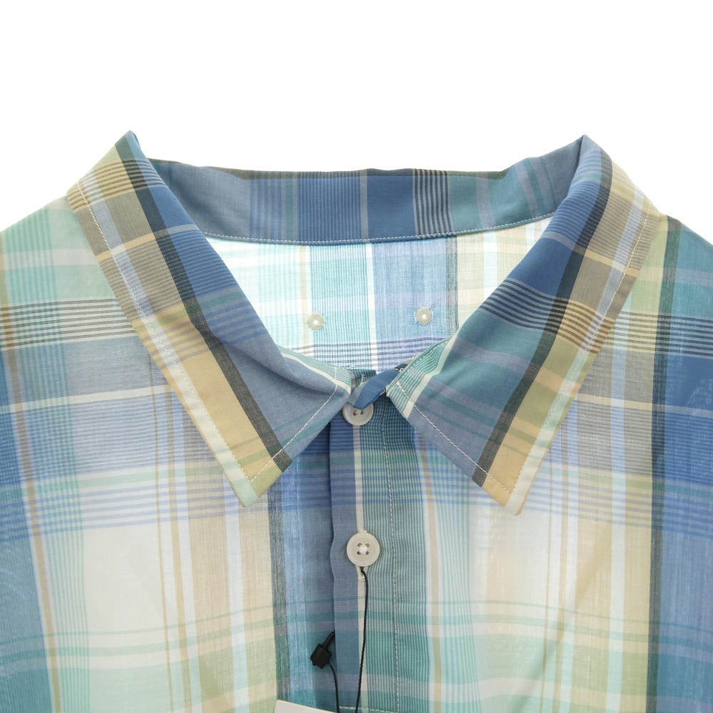 SOPHNET. ソフネット SOPH-240033 S/S PULLOVER SHIRT 半袖 プルオーバー シャツ ライトブルー系 XL【美品】【中古】