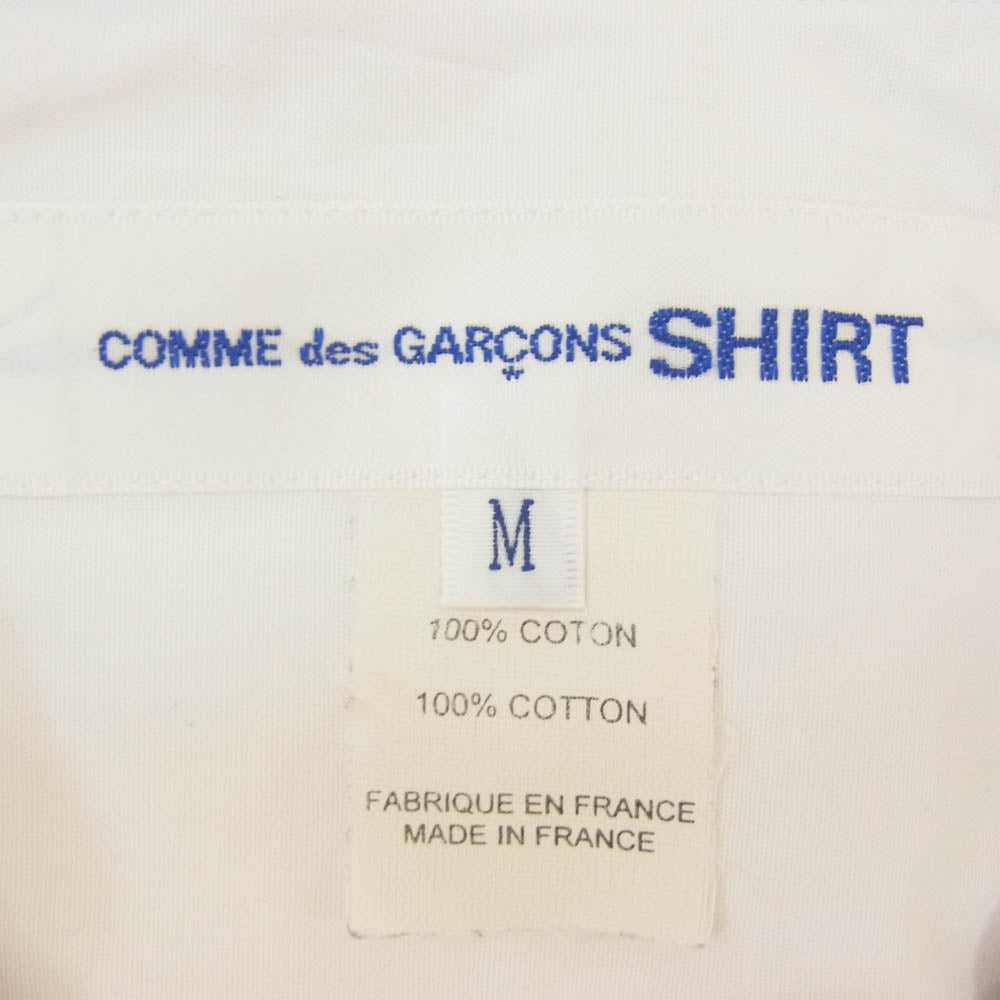 COMME des GARCONS コムデギャルソン 11SS S19061 SHIRT コムデギャルソンシャツ パッチワーク 長袖 シャツ マルチカラー系 M【美品】【中古】