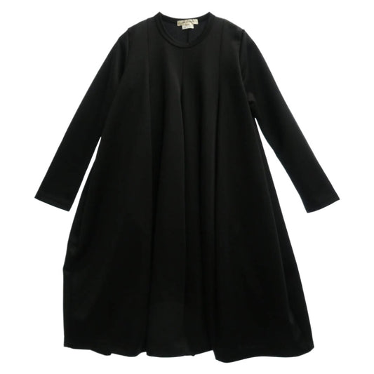 COMME des GARCONS コムデギャルソン 本ライン 21SS GG-T003 エステルジャージー バルーン ワンピース ブラック系 S【中古】