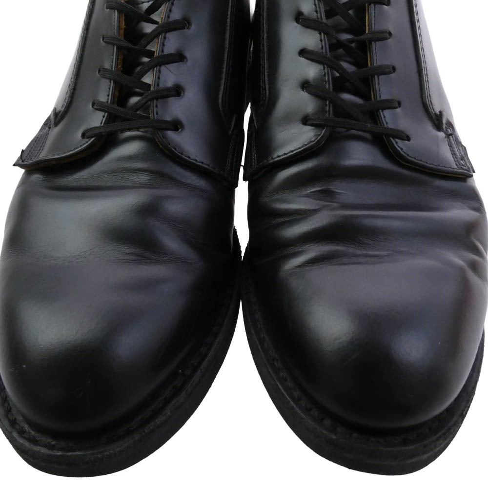 RED WING レッドウィング POSTMAN OXFORD 101 ポストマン オックスフォード レザー サービス シューズ ブラック系 US9【中古】