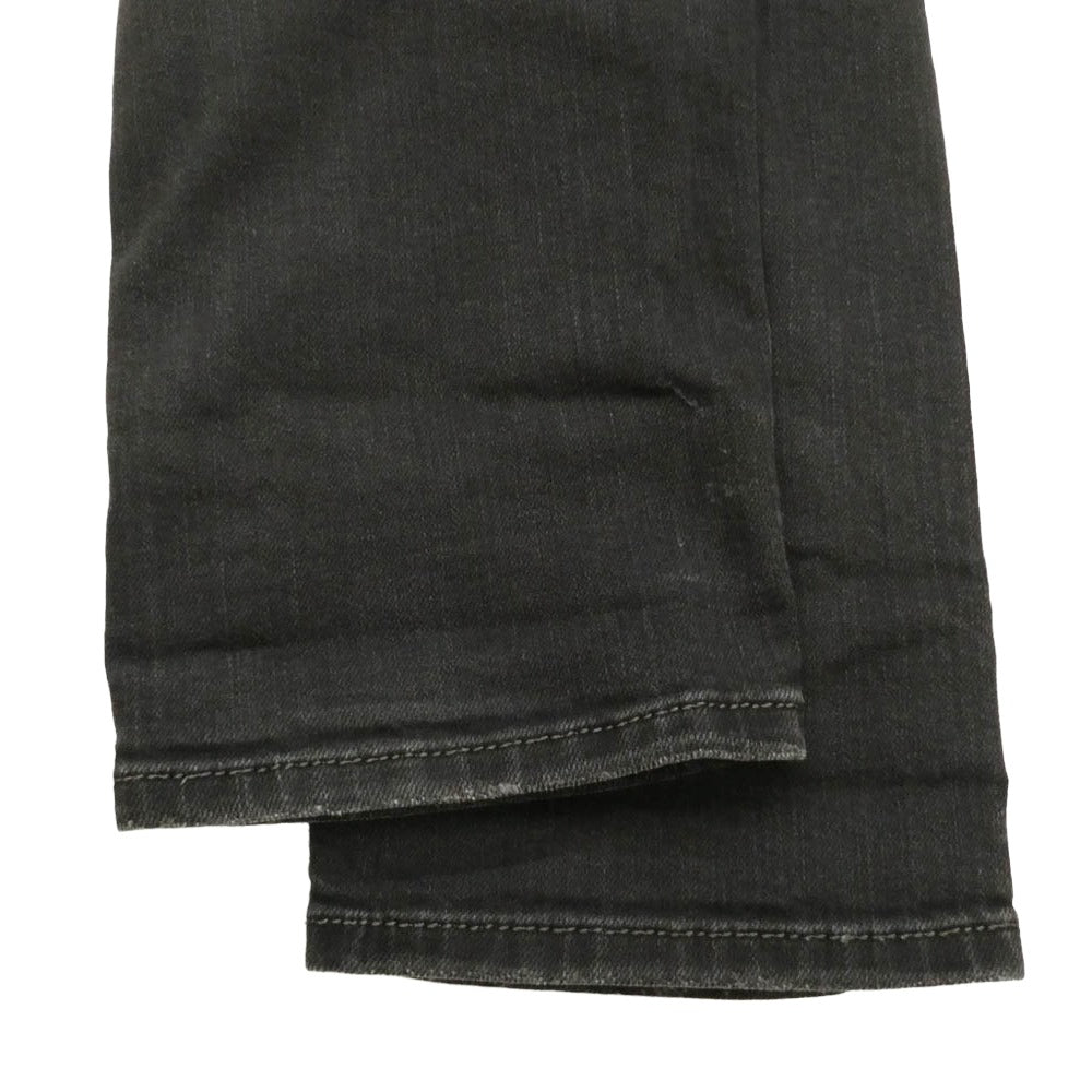 DIESEL ディーゼル TEPPHAR WASH0803E STRETCH SLIM-CARROT ストレッチ コーティング加工 ボタンフライ スキニーデニム ブラック系 31【中古】