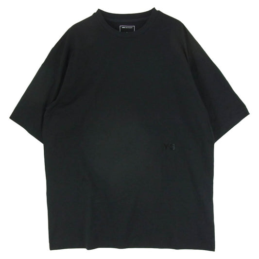 Y-3 Yohji Yamamoto ワイスリー ヨウジヤマモト IW0071 BOXY SHORT SLEEVE TEE ブラック系 M【美品】【中古】
