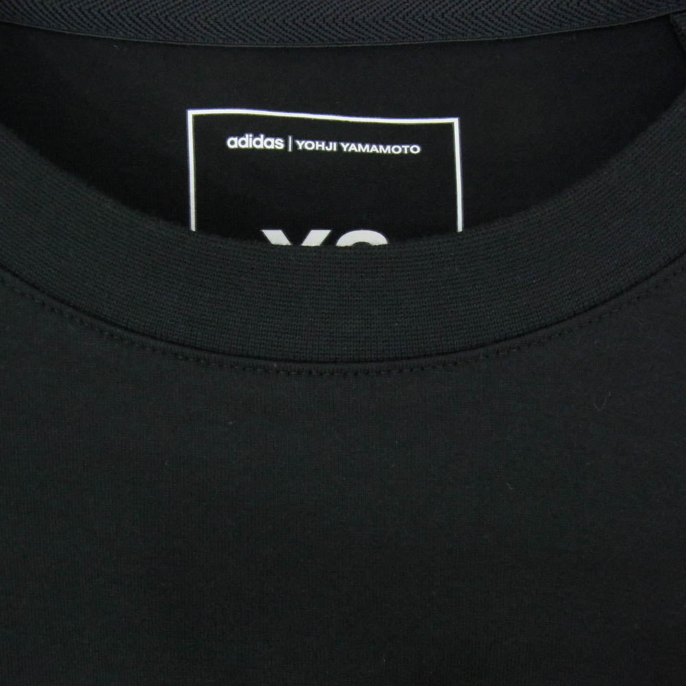 Y-3 Yohji Yamamoto ワイスリー ヨウジヤマモト IW0071 BOXY SHORT SLEEVE TEE ブラック系 M【美品】【中古】