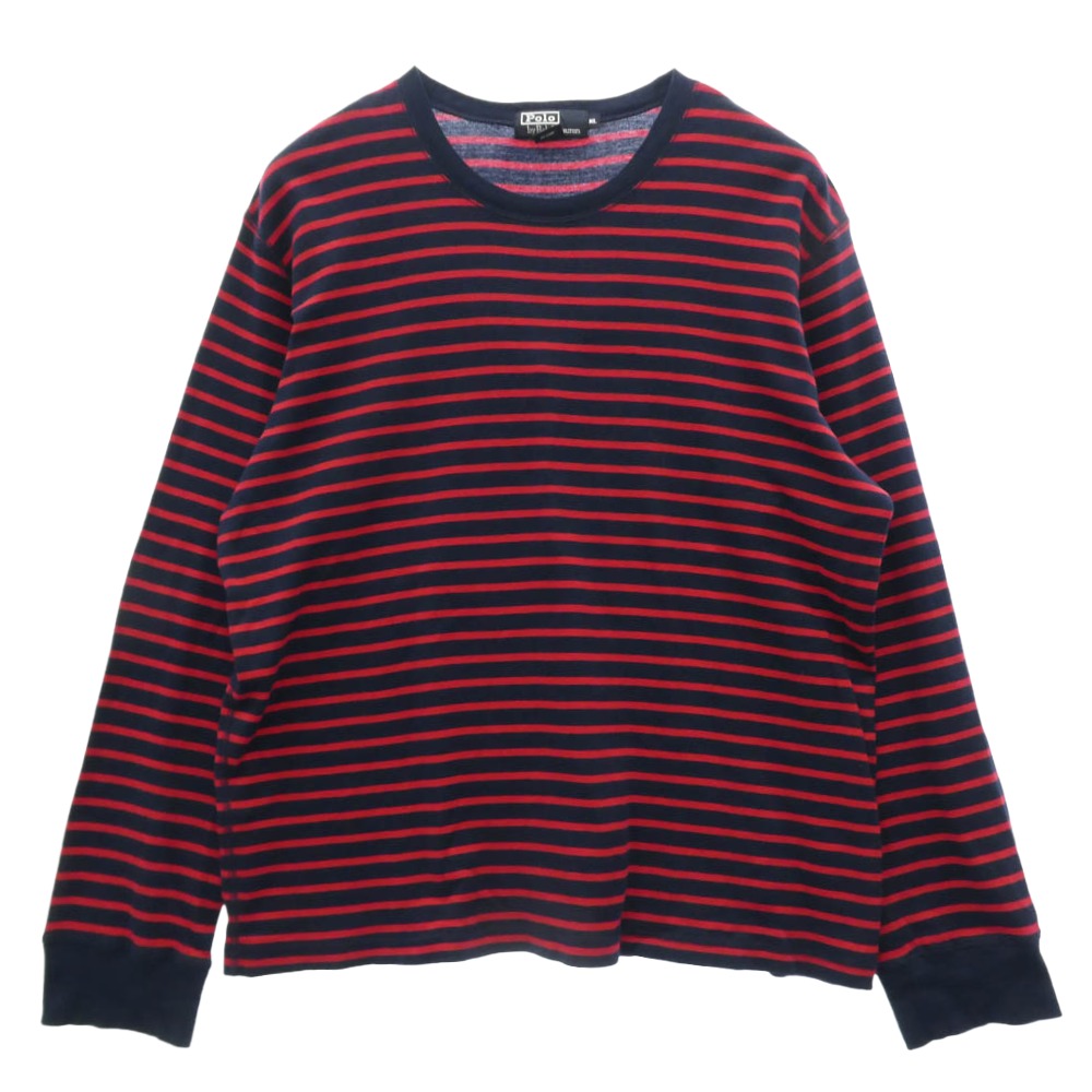 POLO RALPH LAUREN ポロ・ラルフローレン ボーダー ロンT 長袖 カットソー ネイビー系 レッド系 XL【中古】