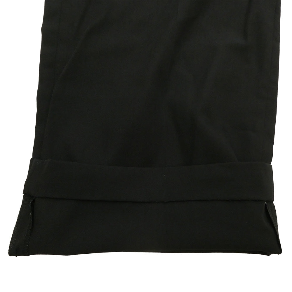 ISSEY MIYAKE イッセイミヤケ ウール タック スラックス パンツ ブラック系 4【中古】
