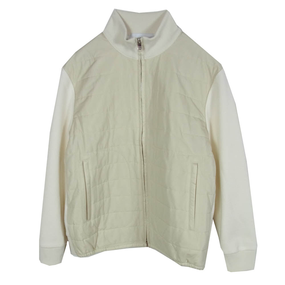 MACKINTOSH PHILOSOPHY マッキントッシュフィロソフィー H1F49619 エアロゲルキルト ブリスター コンビ ジップアップ ブルゾン ジャケット オフホワイト系 38【中古】