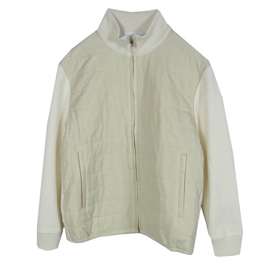 MACKINTOSH PHILOSOPHY マッキントッシュフィロソフィー H1F49619 エアロゲルキルト ブリスター コンビ ジップアップ ブルゾン ジャケット オフホワイト系 38【中古】