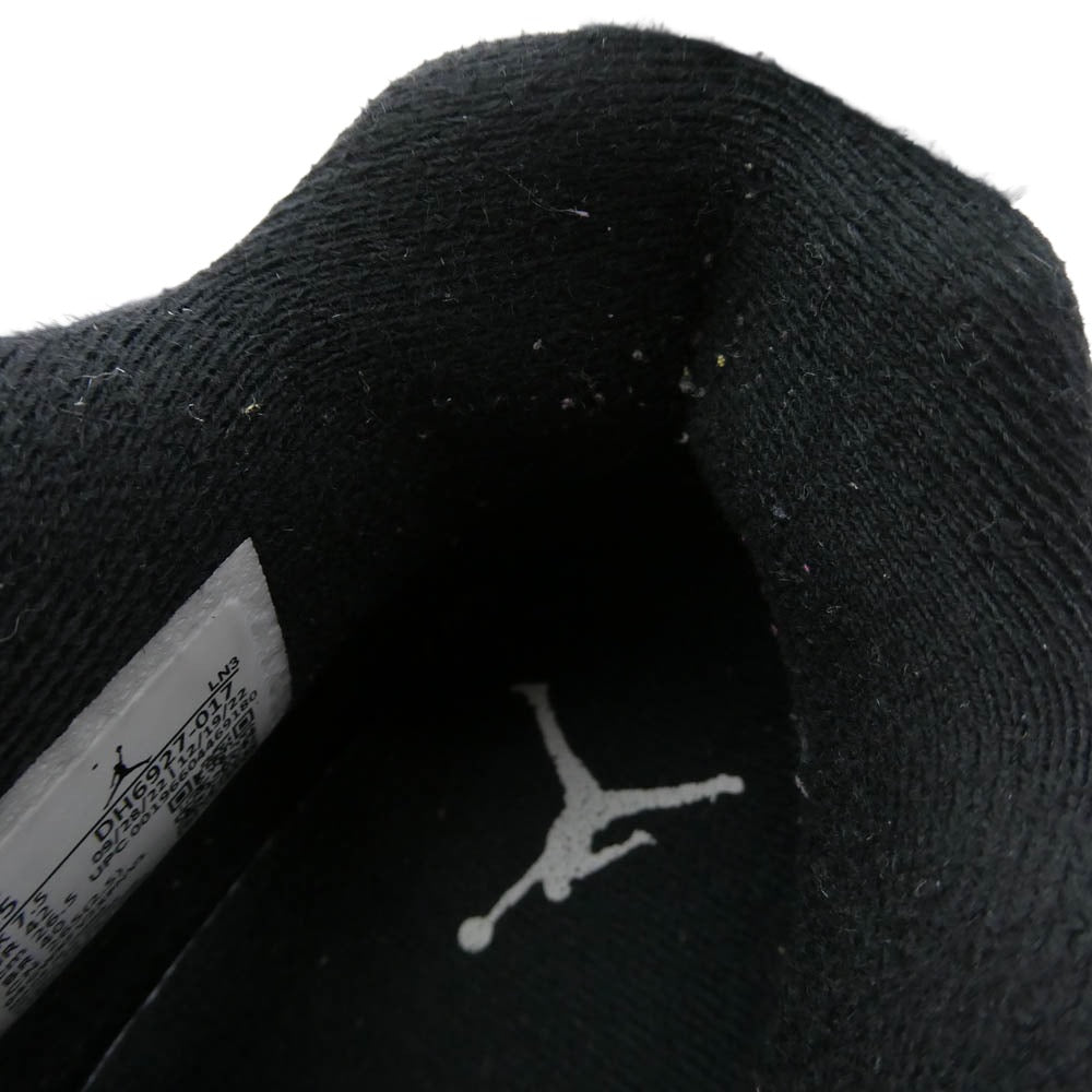 NIKE ナイキ 23SS DH6927-017 Air Jordan 4 Retro Thunder 2023 【フェイクバスターズ鑑定済】 エアジョーダン4 レトロ サンダー ローカットスニーカー ブラック系 26.5cm【中古】