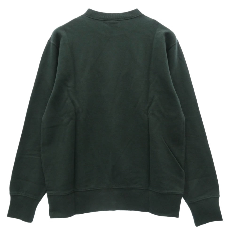 Champion チャンピオン C3-G014 トリコタグ復刻 MIAMI FLORIDA カレッジプリント クルー スウェット モスグリーン系 L【新古品】【未使用】【中古】