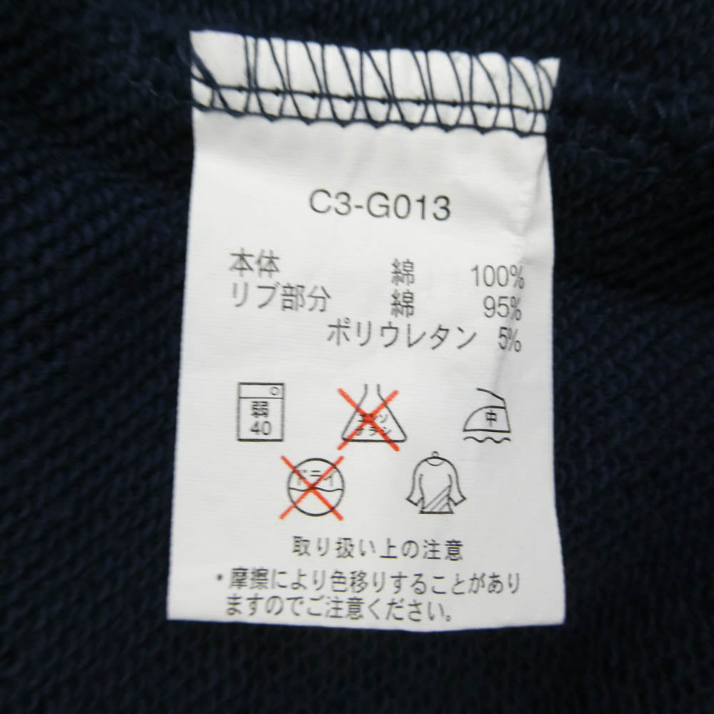 Champion チャンピオン C3-G013 トリコタグ復刻 BROOKLYN NEW YORK カレッジプリント クルー スウェット ネイビー系 L【新古品】【未使用】【中古】