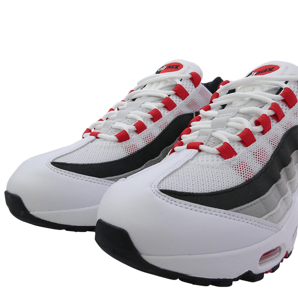 NIKE ナイキ IB7862-100 Air Max 95 OG Big Bubble PRM エアマックス95 OG ビッグバブル プレミアム スニーカー ホワイト系 レッド系 27.5cm【新古品】【未使用】【中古】