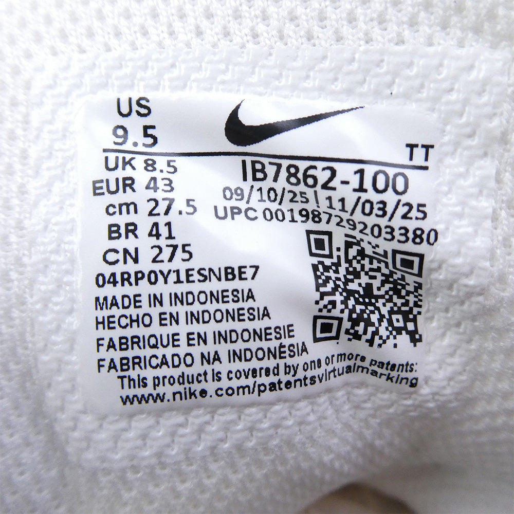 NIKE ナイキ IB7862-100 Air Max 95 OG Big Bubble PRM エアマックス95 OG ビッグバブル プレミアム スニーカー ホワイト系 レッド系 27.5cm【新古品】【未使用】【中古】