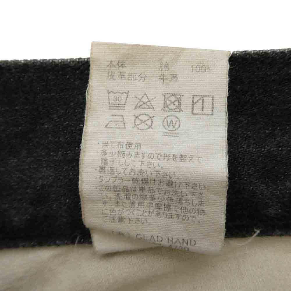 GANGSTERVILLE ギャングスタービル THUG DENIM SLIM サグ スリム ボタンフライ ジーンズ デニムパンツ ブラック系 S【中古】